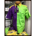 Limited Time! Mardi Gras Men's Fishing Shirt Short Sleeves